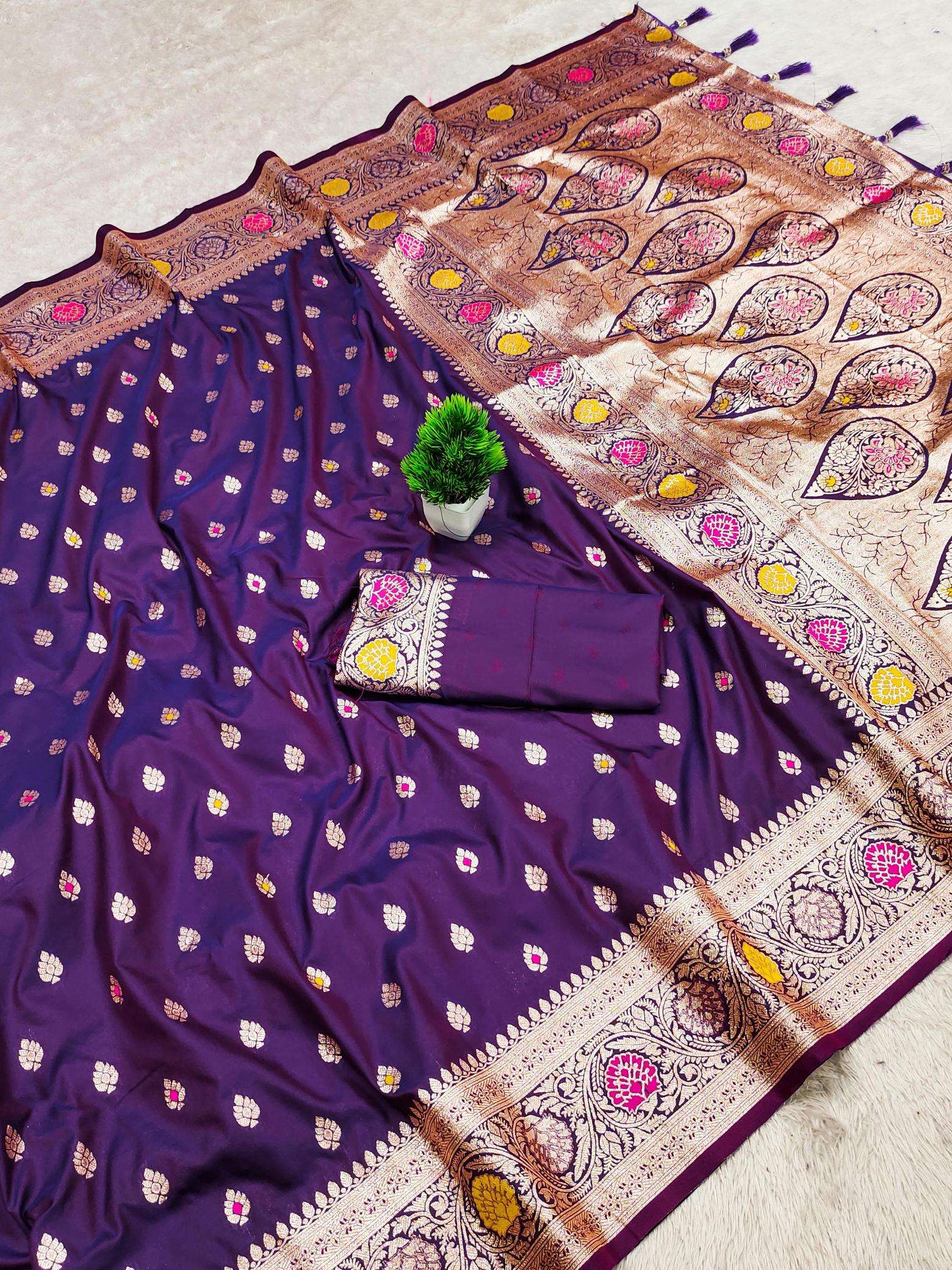 Banarasi-23 soft banarasi silk Surat saree wholesale dealers