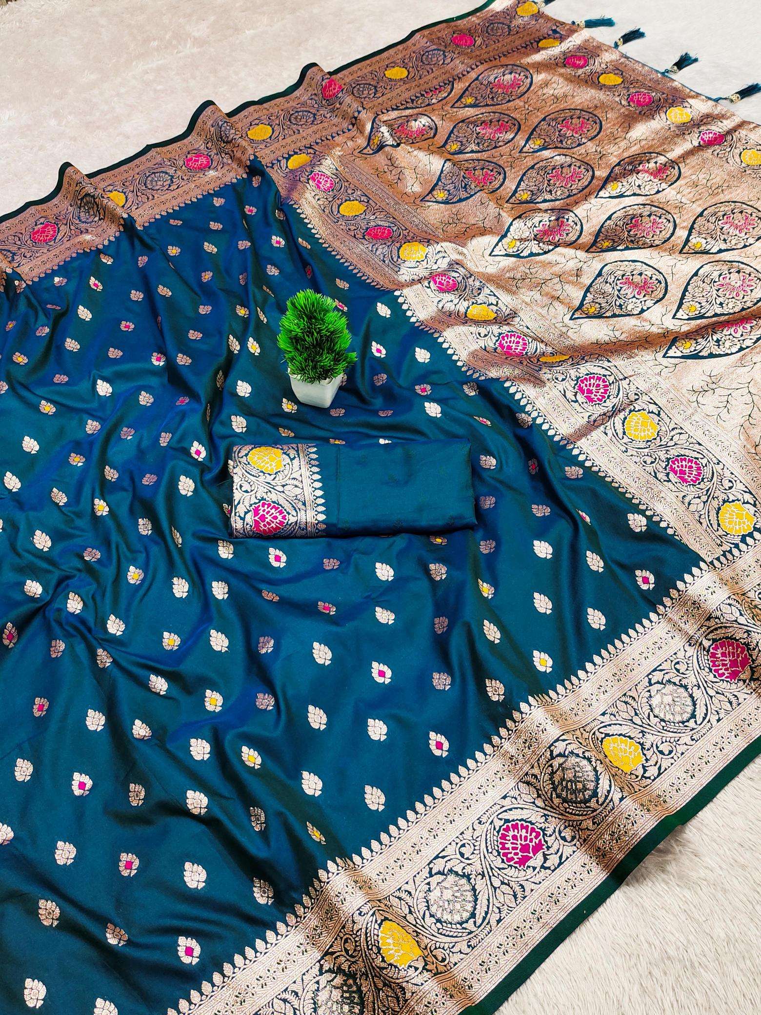 Banarasi-23 soft banarasi silk Surat saree wholesale dealers