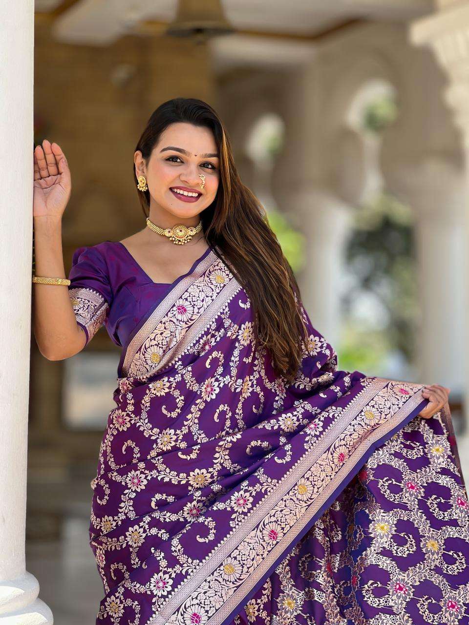 Banarasi-6 Fancy sarees wholesale market