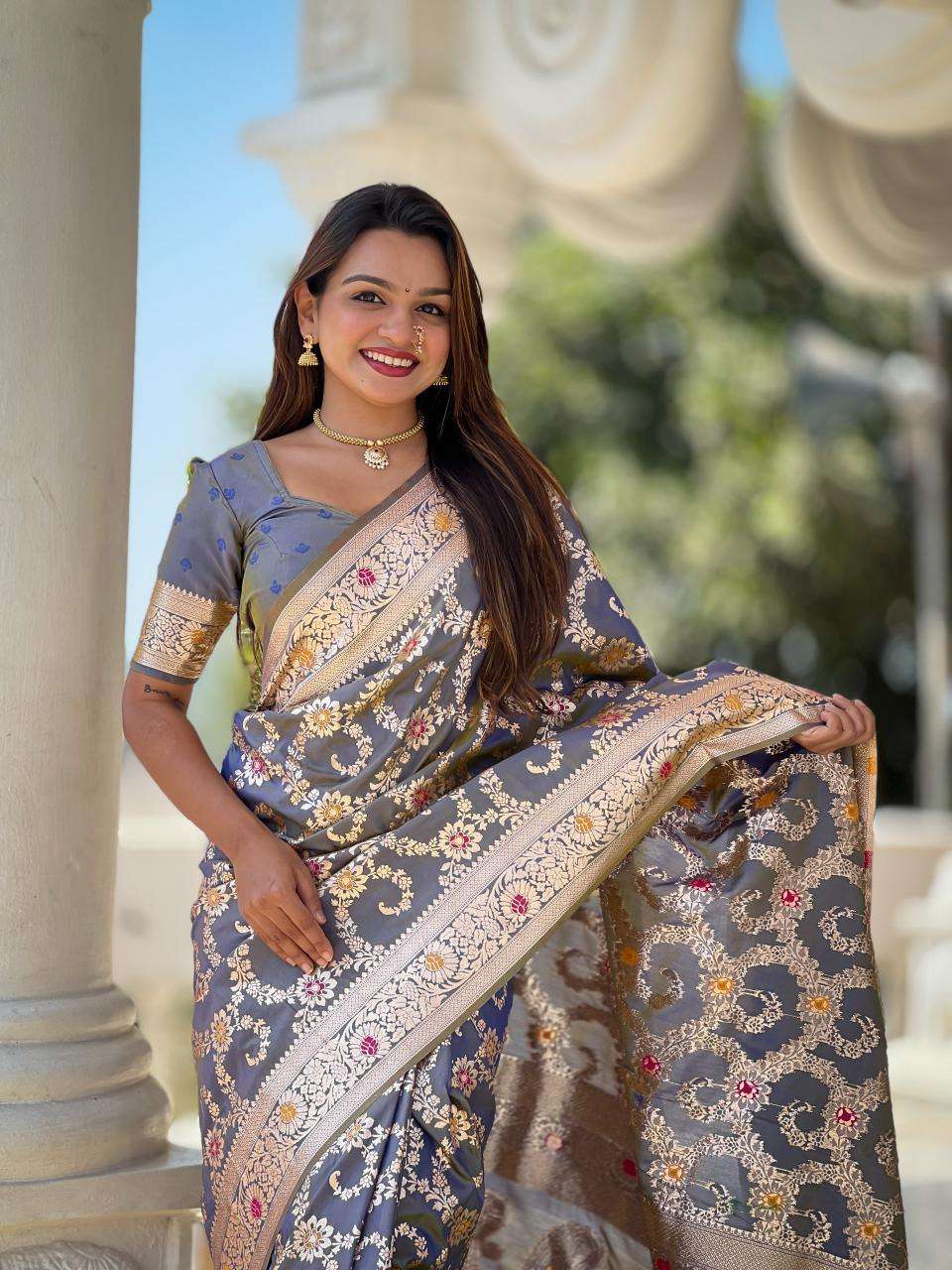 Banarasi-6 Fancy sarees wholesale market