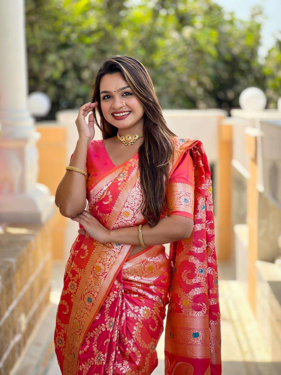 Banarasi-6 Fancy sarees wholesale market