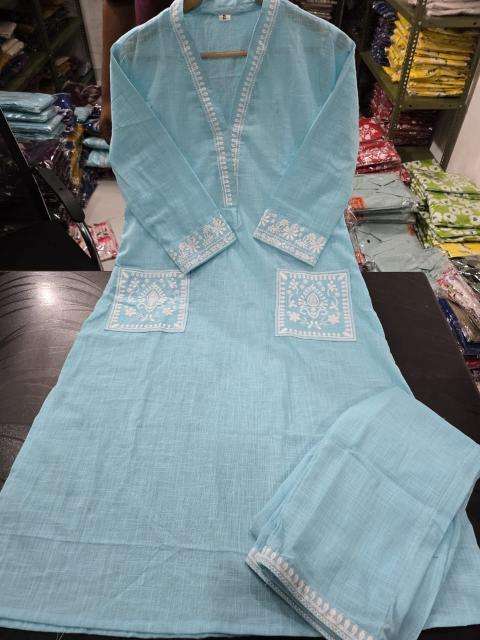 Beautiful cotton slub Ladies kurti wholesale
