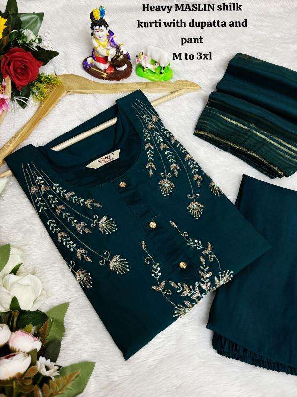 Beautiful premium diable muslin Bulk Kurti purchase in Chennai