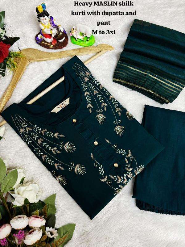 Beautiful premium diable muslin Bulk Kurti purchase in Chennai