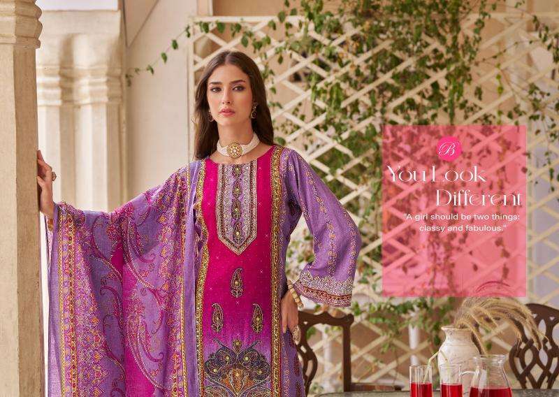 Belliza designer studio shaheen vol 5 Wholesale dress materials for party wear