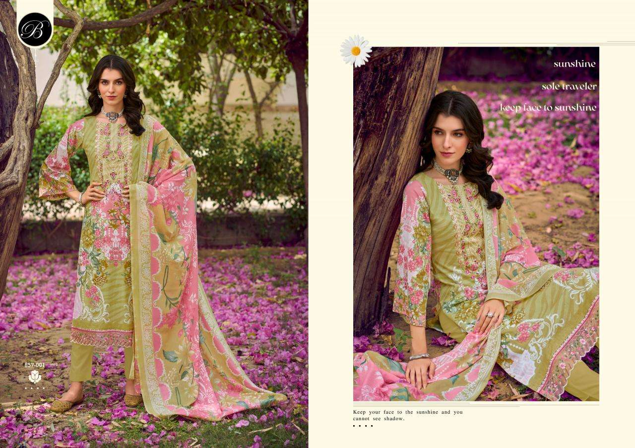 Belliza designer studio yasmin Wholesale dress materials in Surat