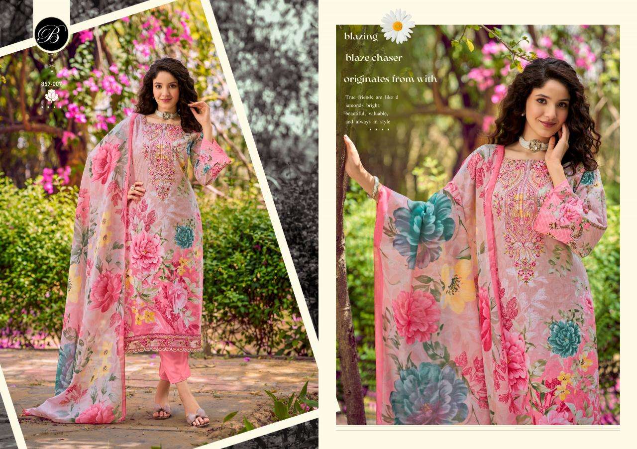 Belliza designer studio yasmin Wholesale dress materials in Surat