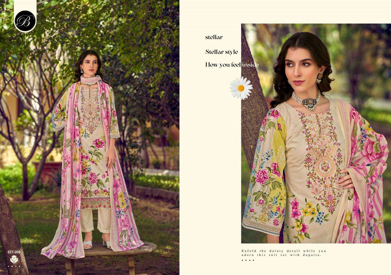 Belliza designer studio yasmin Wholesale dress materials in Surat