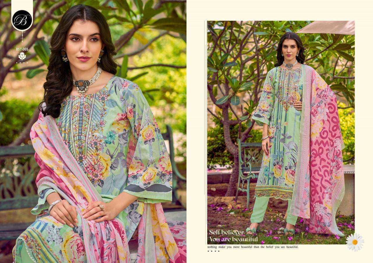 Belliza designer studio yasmin Wholesale dress materials in Surat