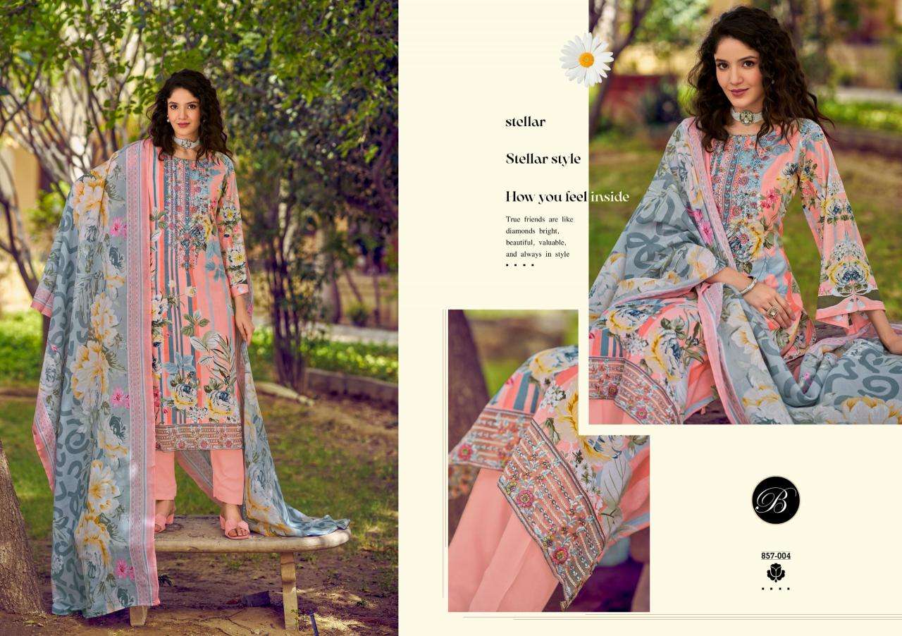 Belliza designer studio yasmin Wholesale dress materials in Surat