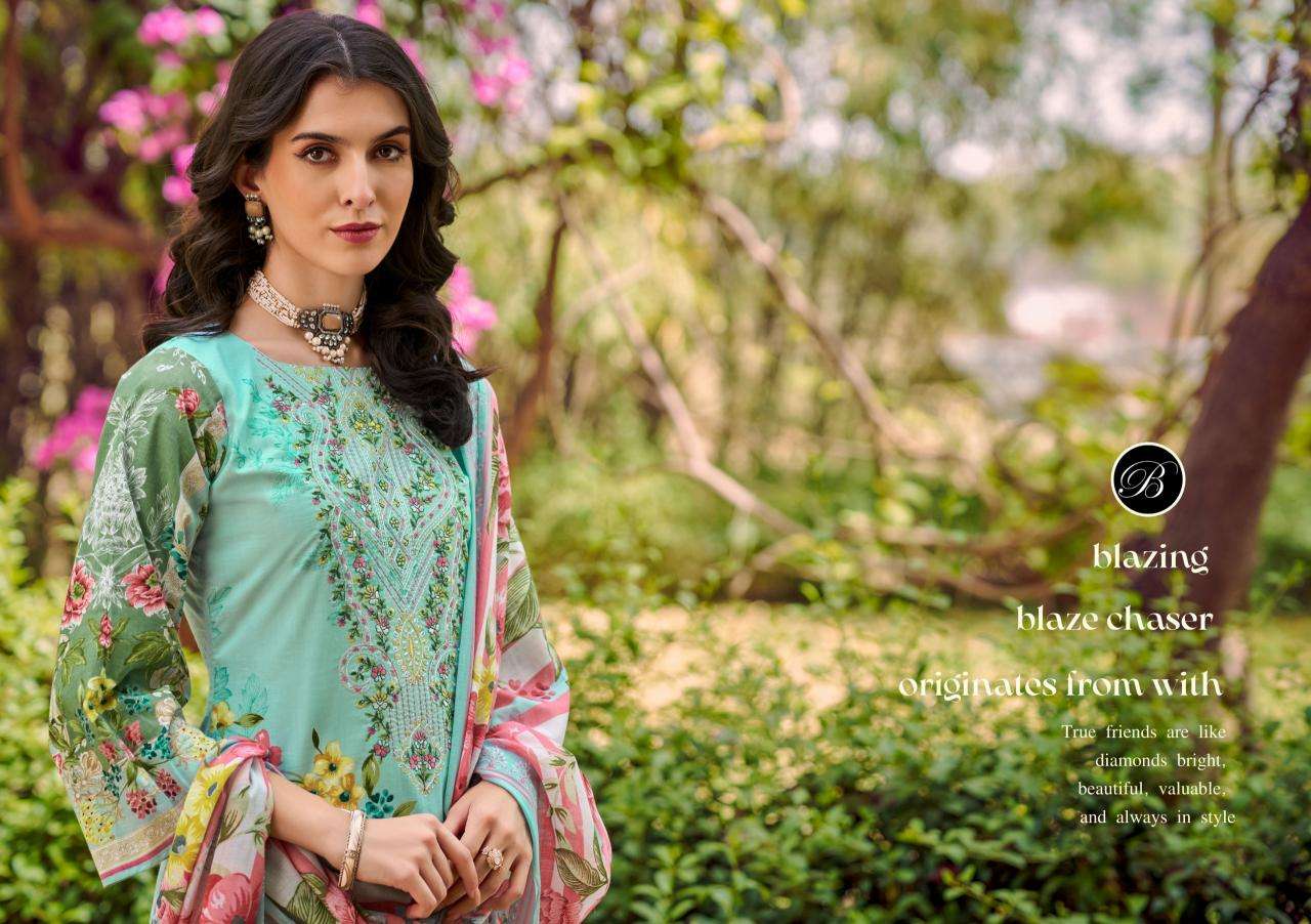 Belliza designer studio yasmin Wholesale dress materials in Surat