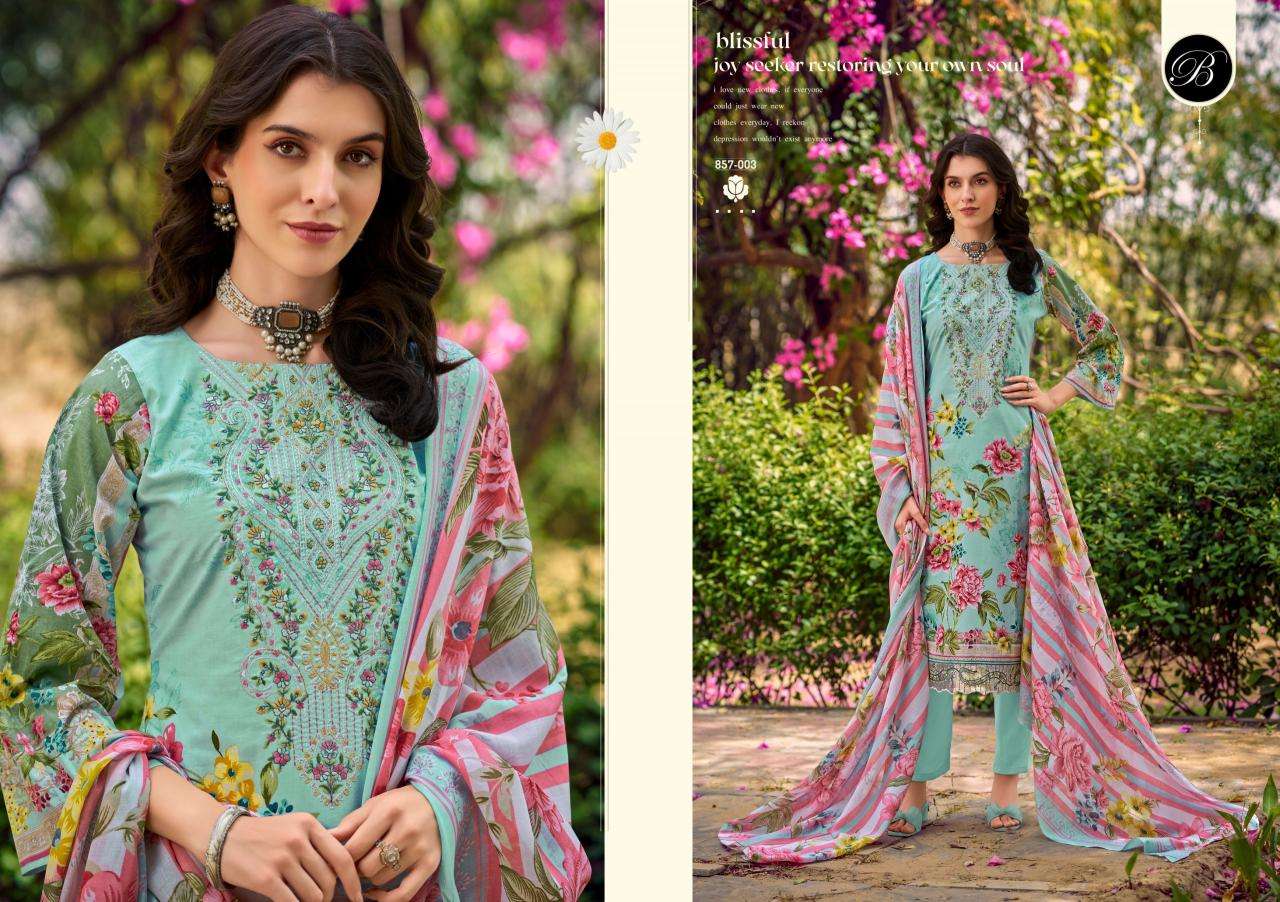 Belliza designer studio yasmin Wholesale dress materials in Surat