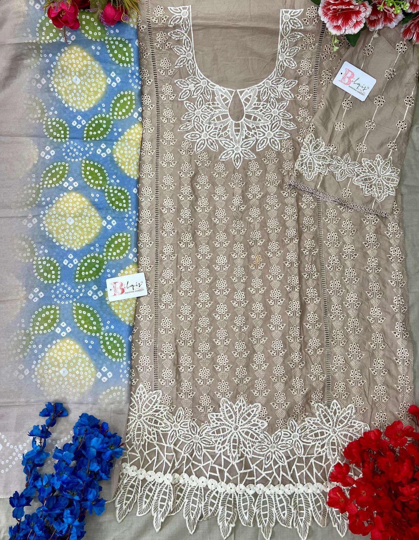Bilqistm cambric Wholesale dress materials