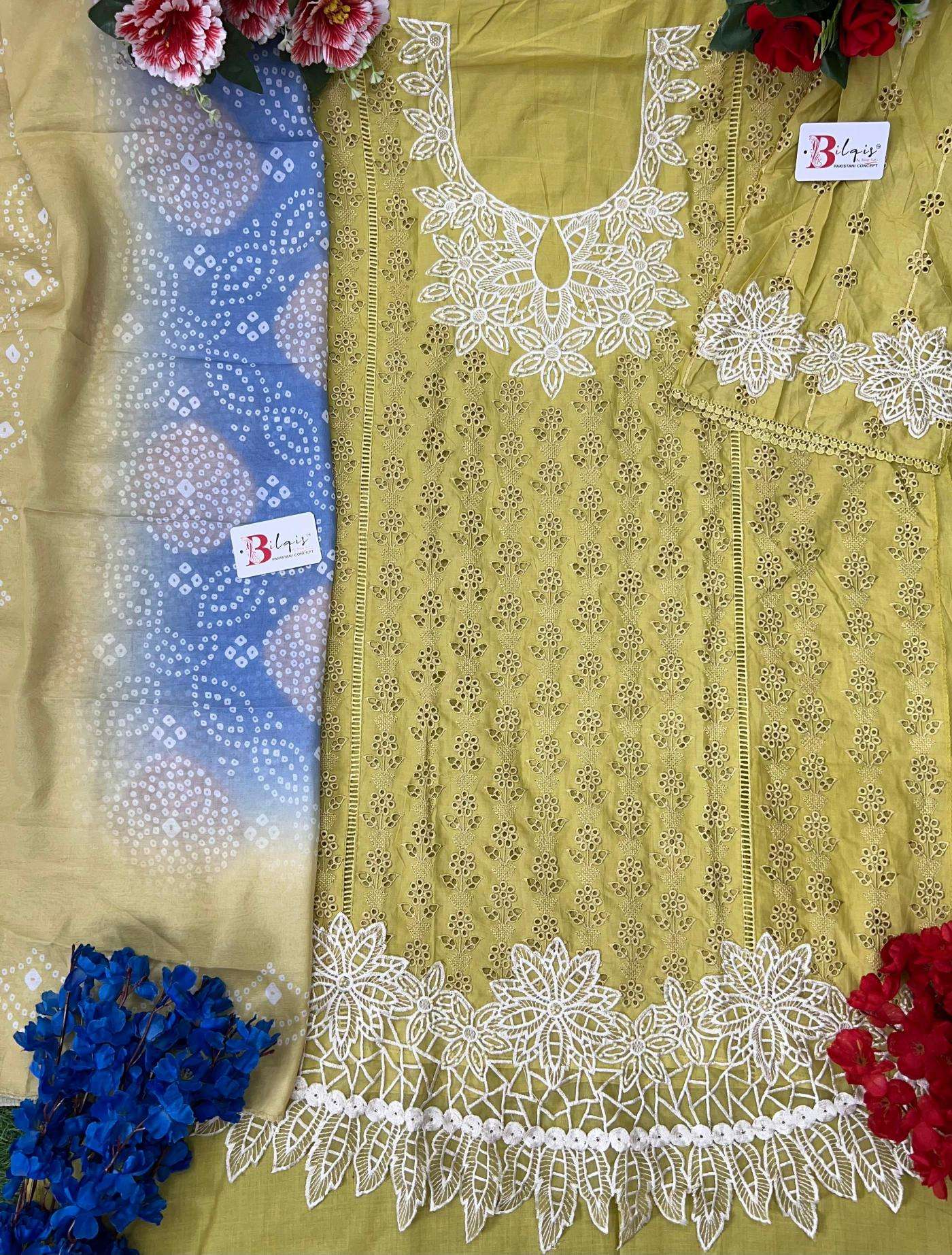 Bilqistm cambric Wholesale dress materials