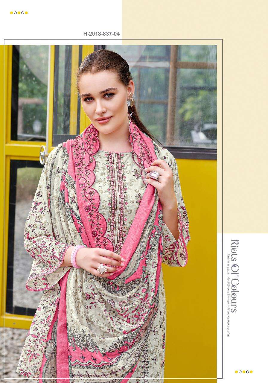 Bin saeed 8 cambric cotton Dress material manufacturers in Delhi