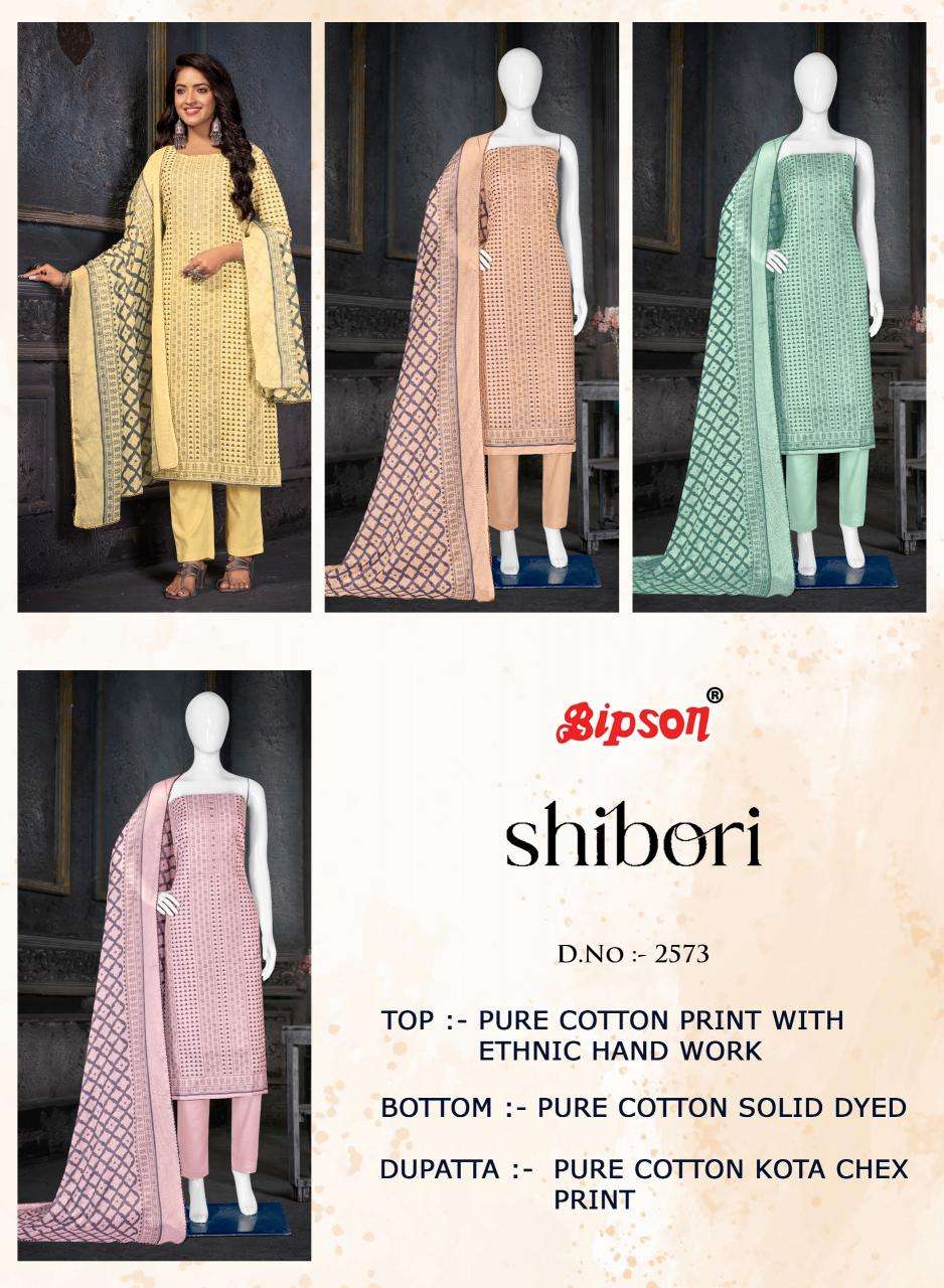 Bipson prints shibori 2573 Dress materials in bulk in Delhi