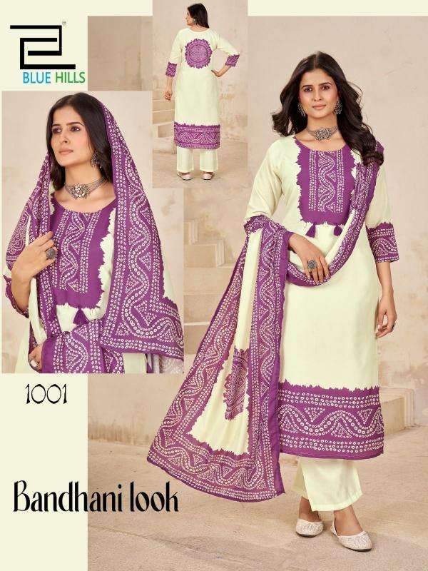 Blue hills bhandani look Wholesale Kurti Suppliers in Surat