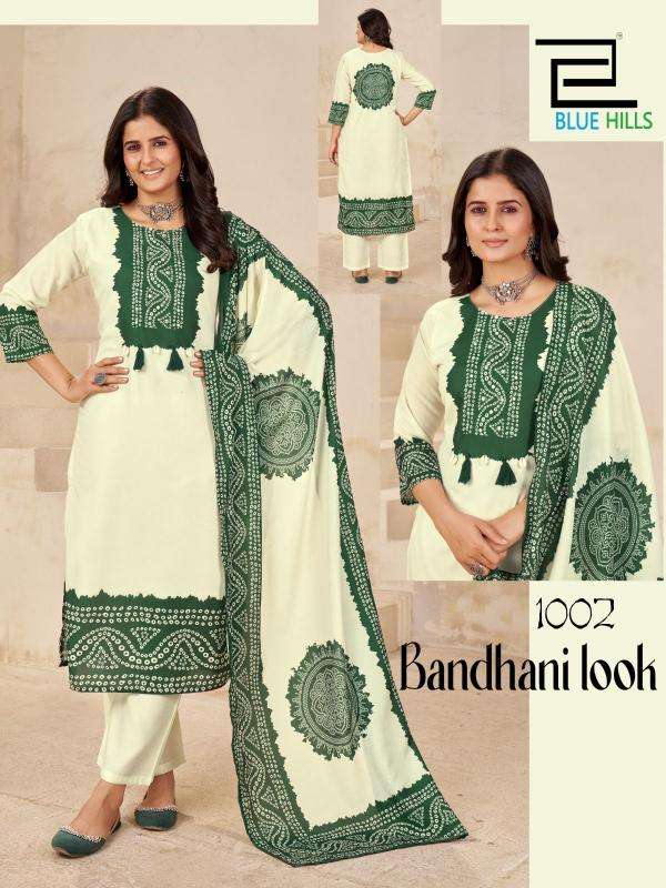 Blue hills bhandani look Wholesale Kurti Suppliers in Surat