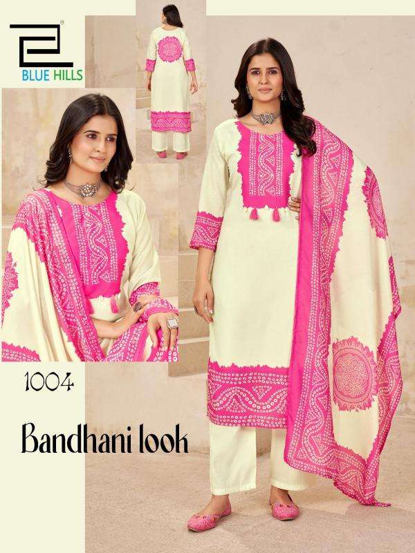 Blue hills bhandani look Wholesale Kurti Suppliers in Surat