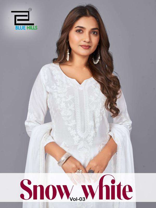 Blue hills snow white vol 3 buy indian cotton 