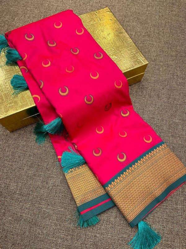 Chandrakore soft silk zari Cheap sarees for wholesale in India