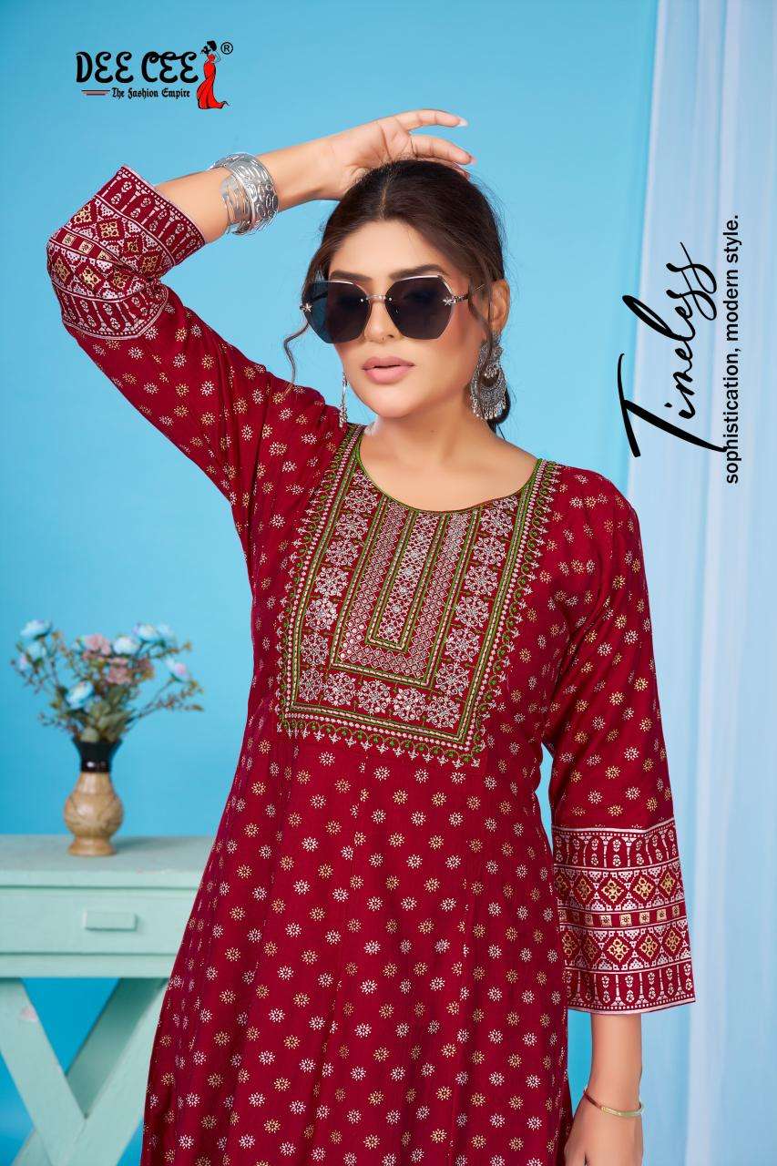 Deecee nithya indian chikan kurtis