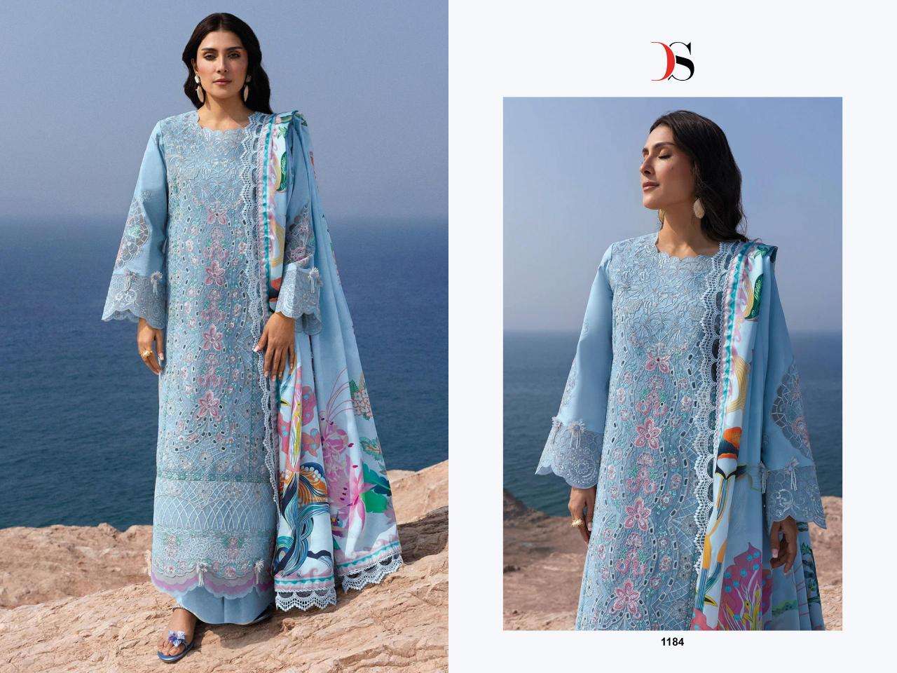 Deepsy suits sirene luxury lawn 25-2 Wholesale dress materials for boutiques