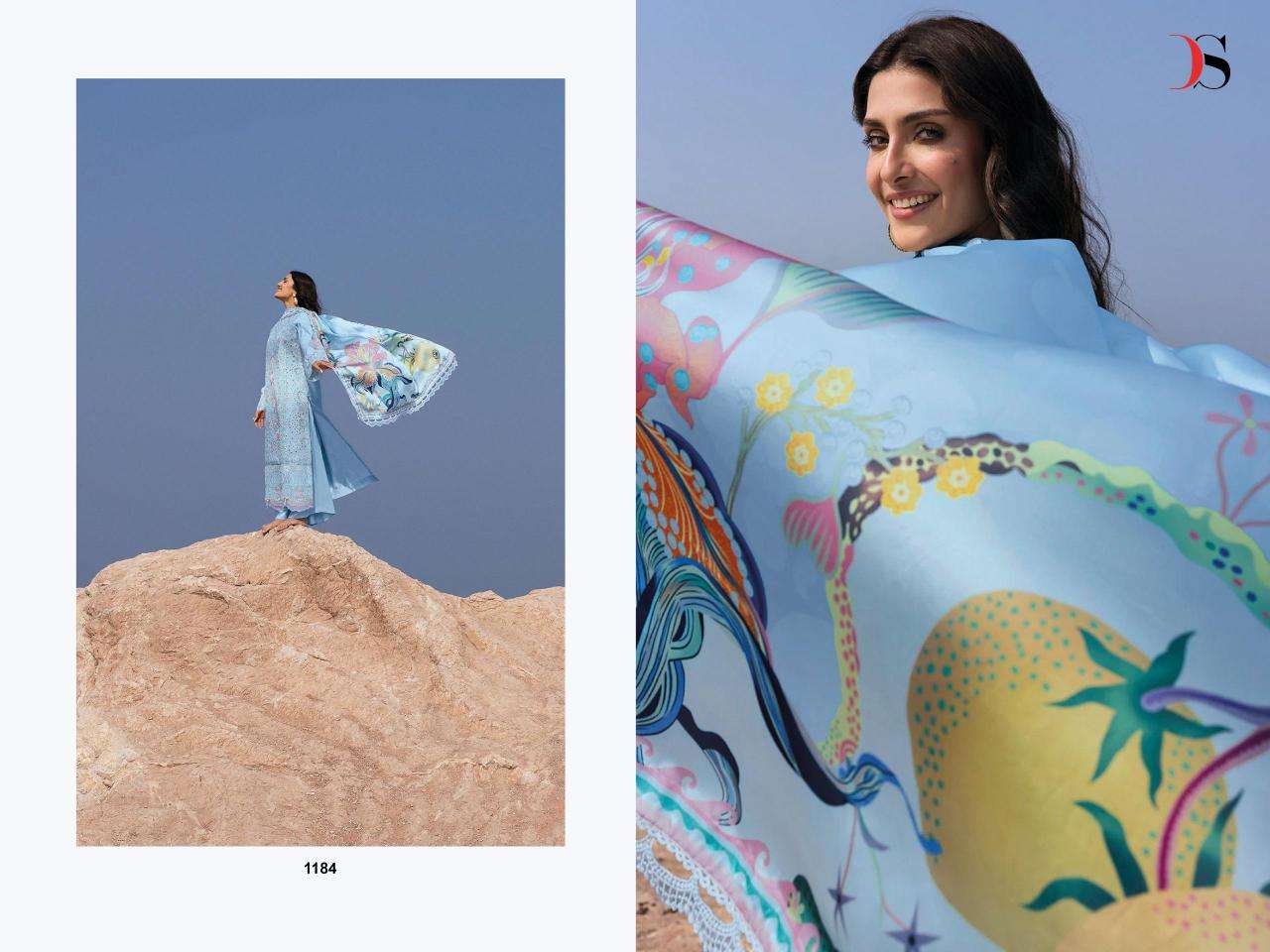 Deepsy suits sirene luxury lawn 25-2 Wholesale dress materials for boutiques