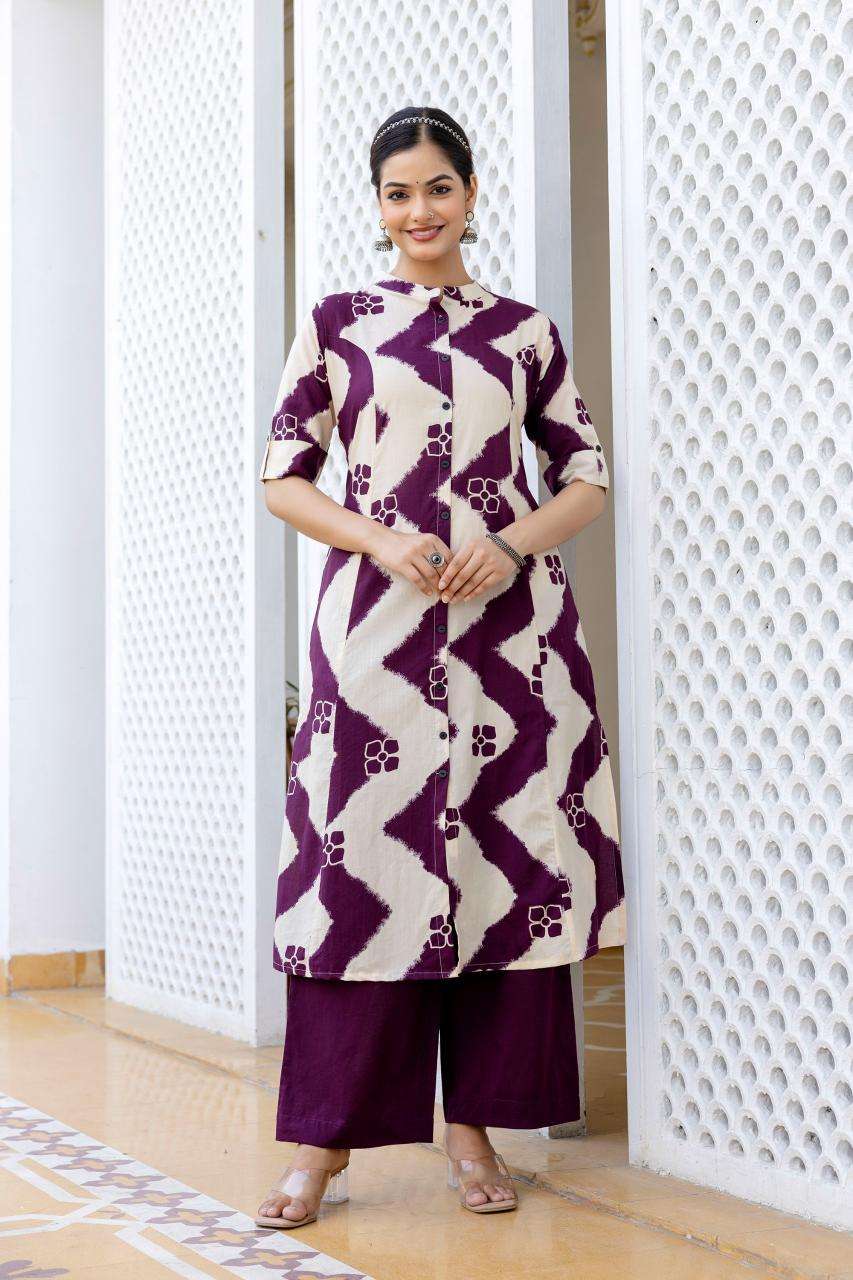 Designer abstract digital print coord set Ladies Kurti wholesalers in Chennai