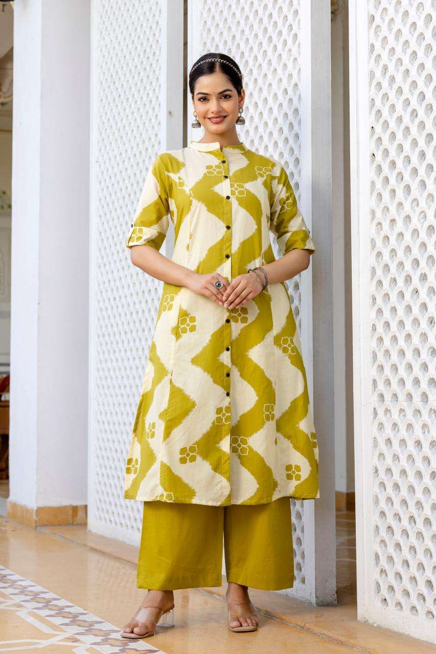 Designer abstract digital print coord set Ladies Kurti wholesalers in Chennai