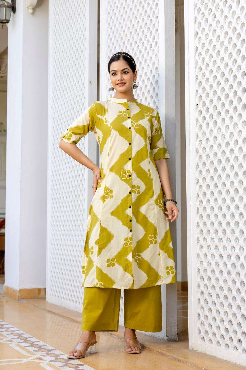 Designer abstract digital print coord set Ladies Kurti wholesalers in Chennai