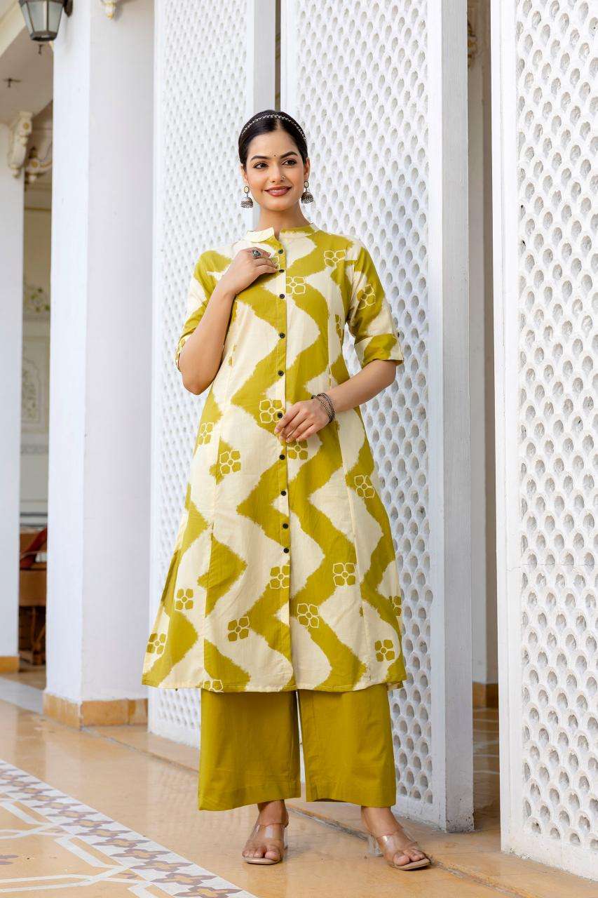 Designer abstract digital print coord set Ladies Kurti wholesalers in Chennai