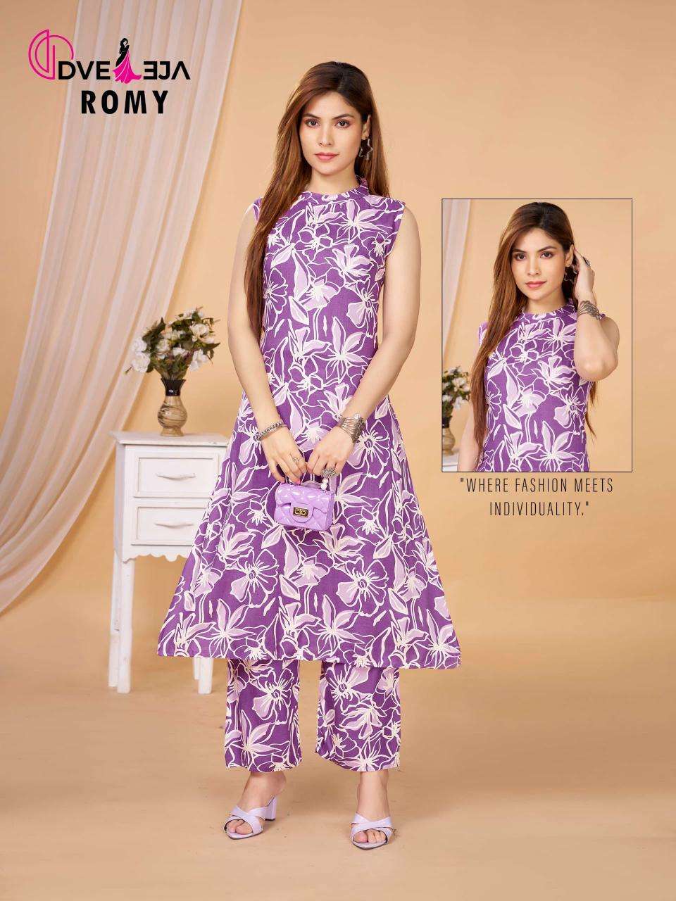 Dveeja fashion romi Kurti exporters in Hyderabad