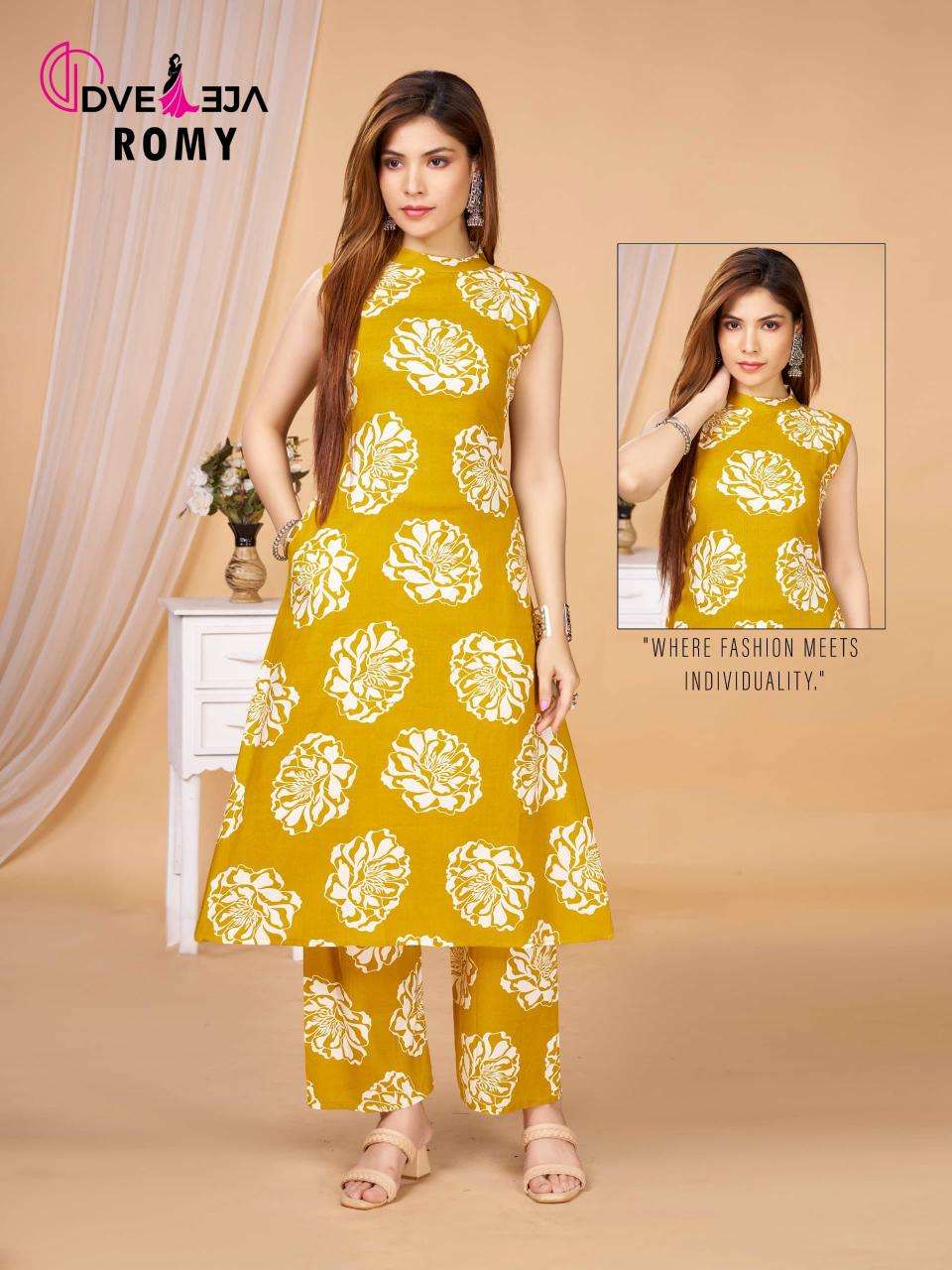Dveeja fashion romi Kurti exporters in Hyderabad