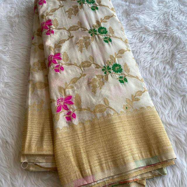 Finest elegant pure crepe Designer sarees wholesale
