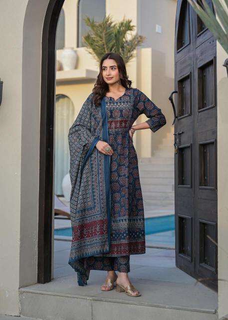 Florida cotton 3 Kurti wholesalers in Mumbai with catalog
