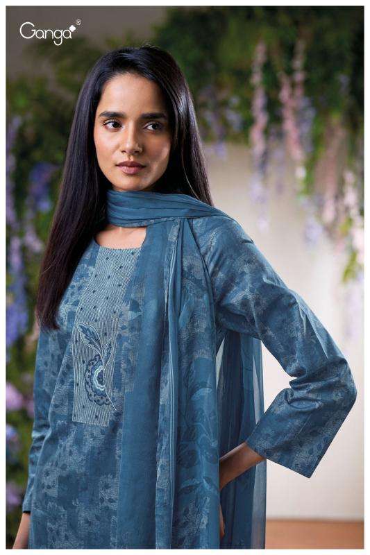 Ganga anoura 3600 Surat dress materials wholesale market