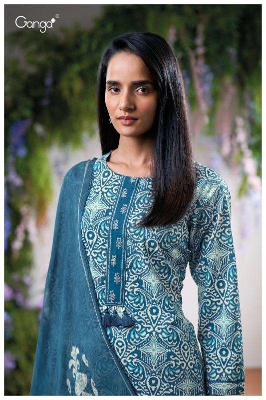 Ganga anoura 3600 Surat dress materials wholesale market