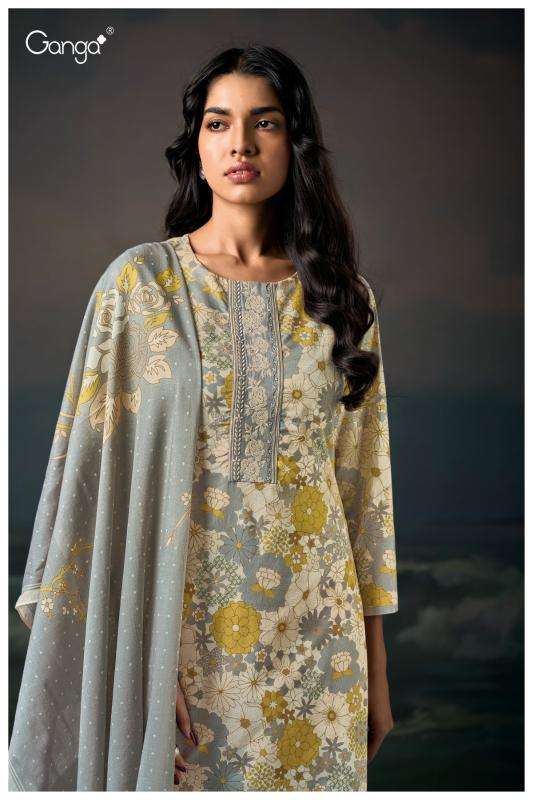 Ganga chahana 3629 Dress material manufacturers in Kolkata