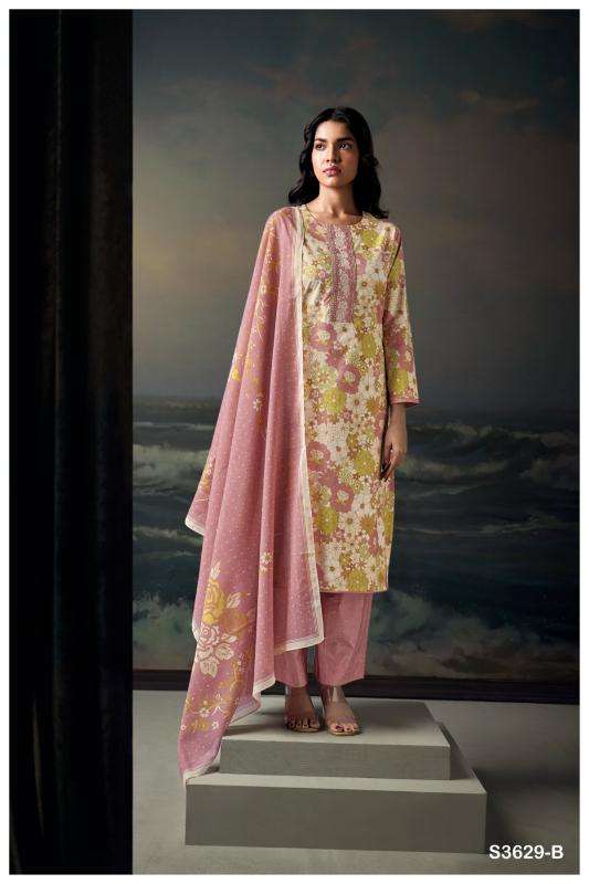 Ganga chahana 3629 Dress material manufacturers in Kolkata