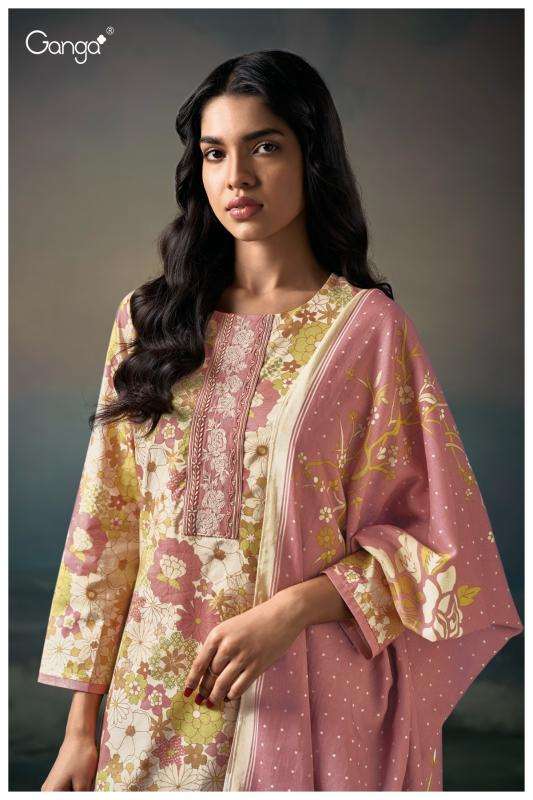 Ganga chahana 3629 Dress material manufacturers in Kolkata