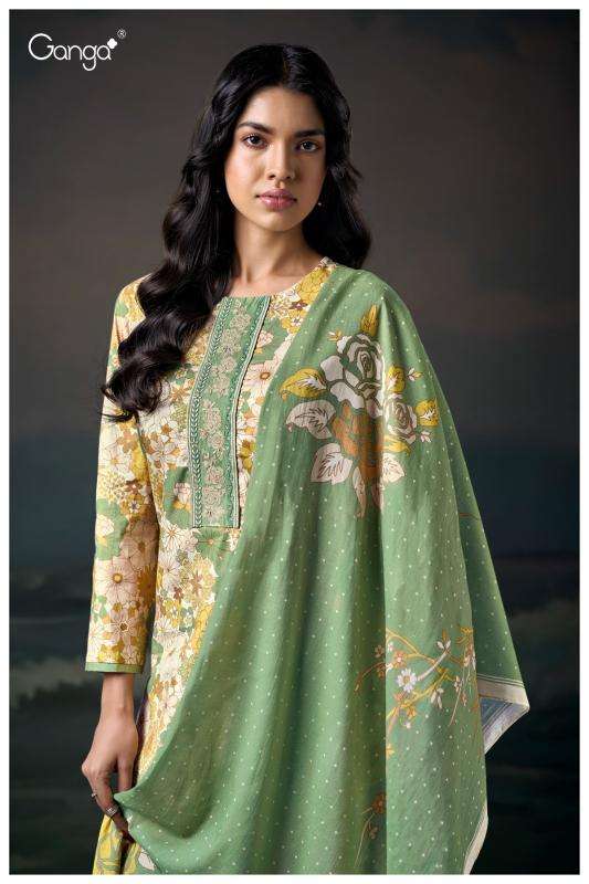 Ganga chahana 3629 Dress material manufacturers in Kolkata