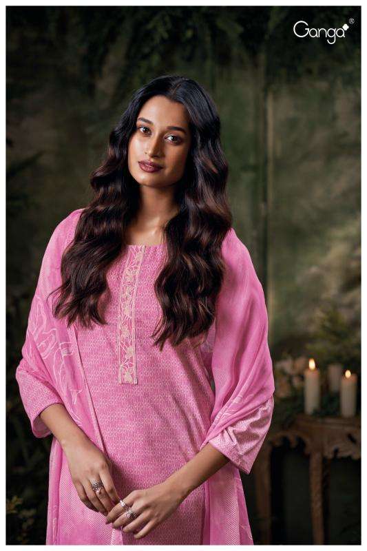 Ganga delia 3575 Wholesale dress materials