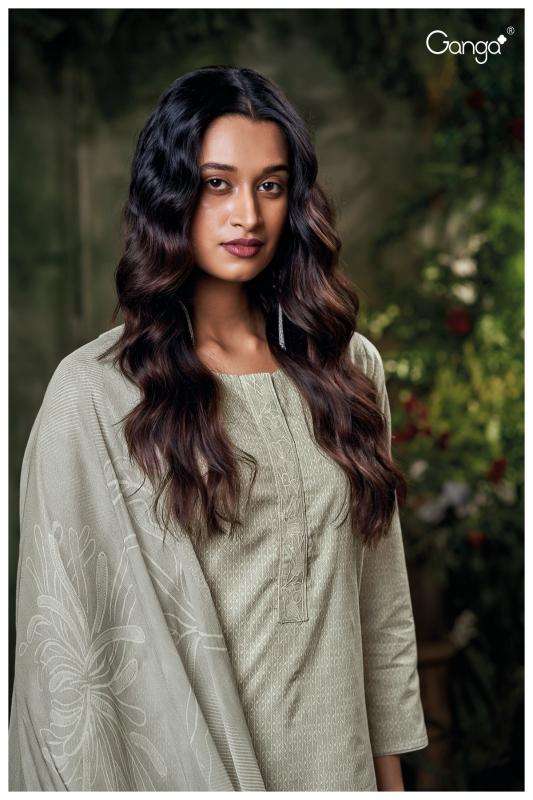 Ganga delia 3575 Wholesale dress materials