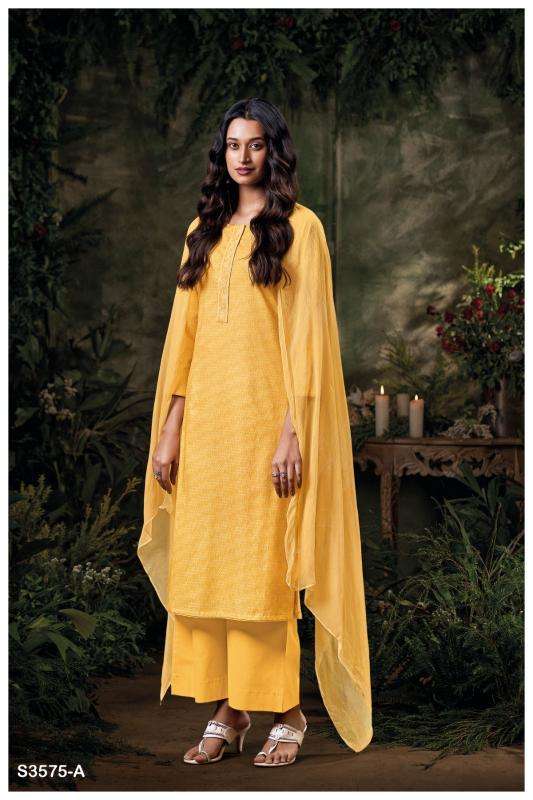 Ganga delia 3575 Wholesale dress materials