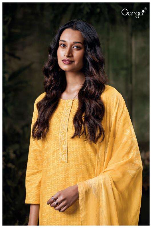 Ganga delia 3575 Wholesale dress materials