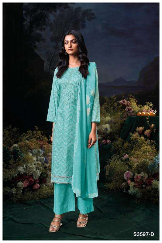 Ganga divita 3597 Surat dress materials online