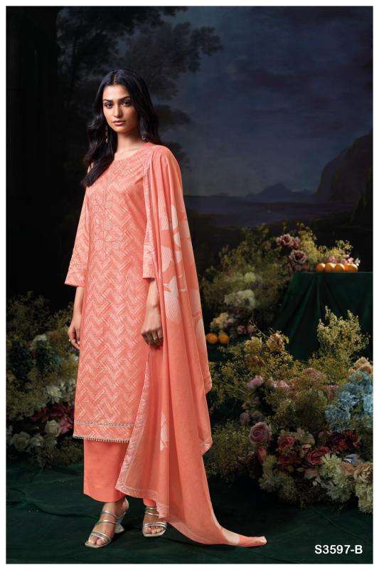 Ganga divita 3597 Surat dress materials online