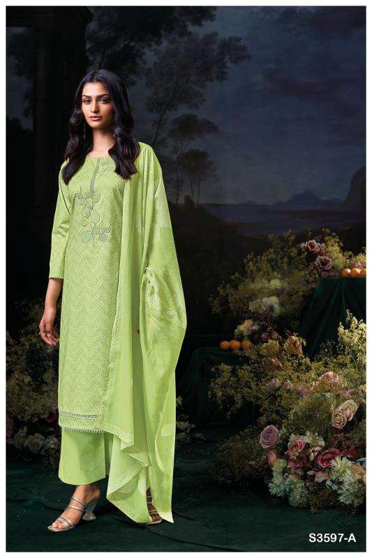 Ganga divita 3597 Surat dress materials online