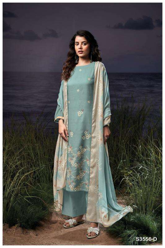Ganga faren 3556 Wholesale dress materials